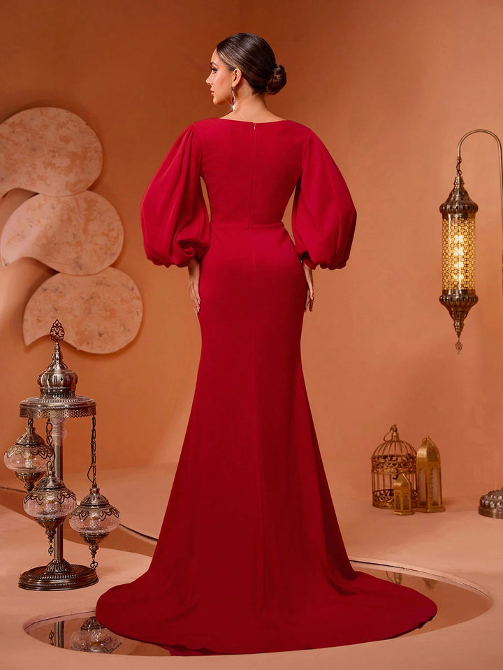 Rochie de ocazie SHEIN, roșu