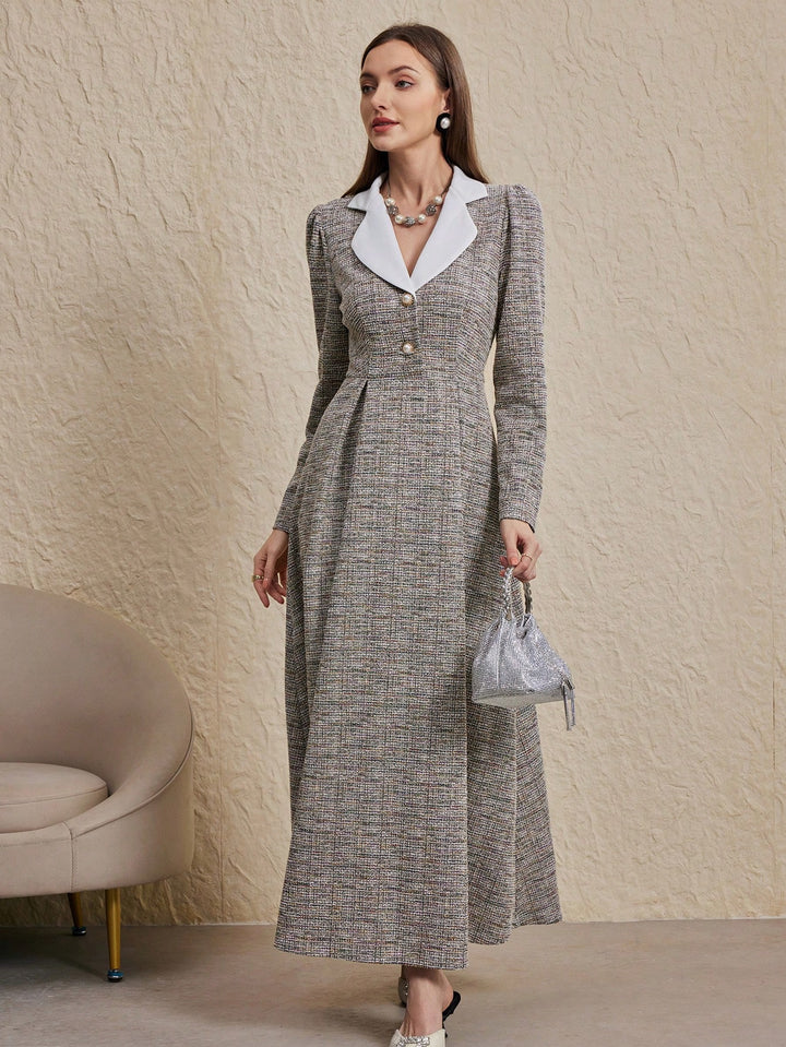 Rochie maxi SHEIN, mix culori