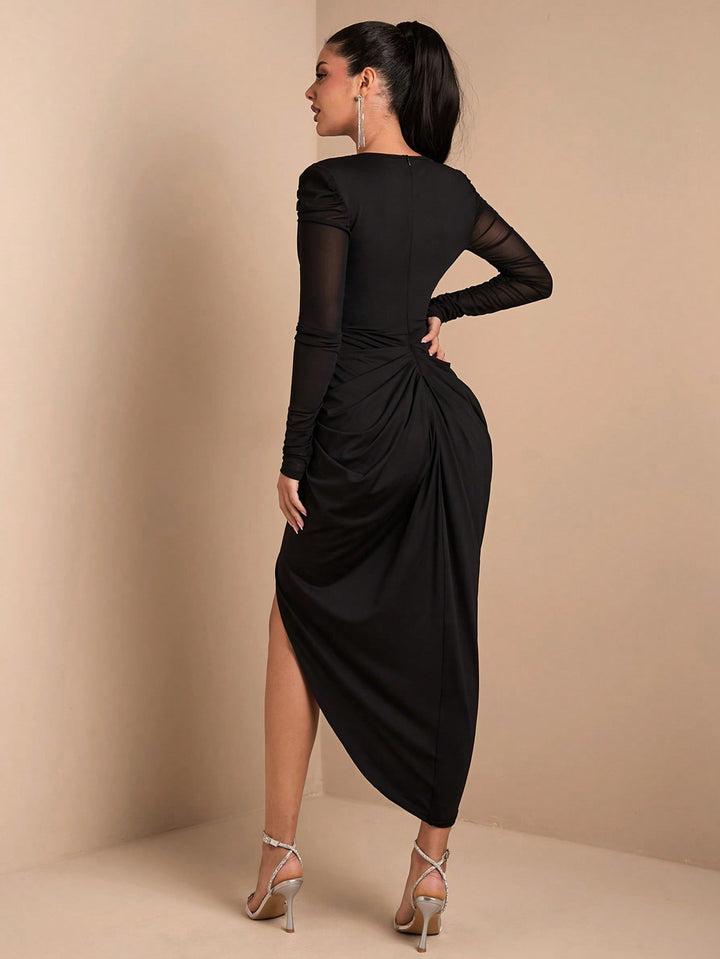 Rochie maxi SHEIN, negru