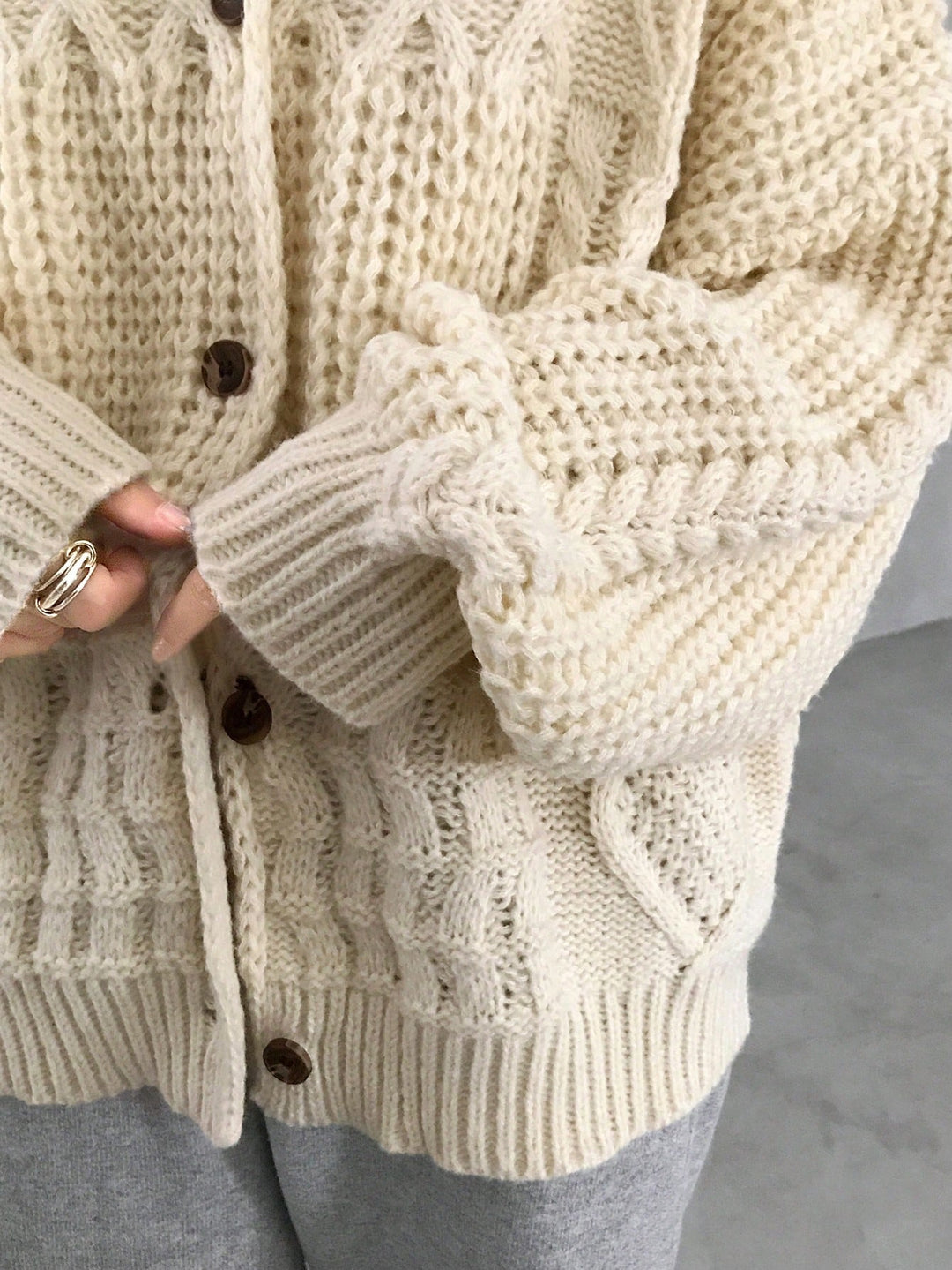 Cardigan SHEIN, bej