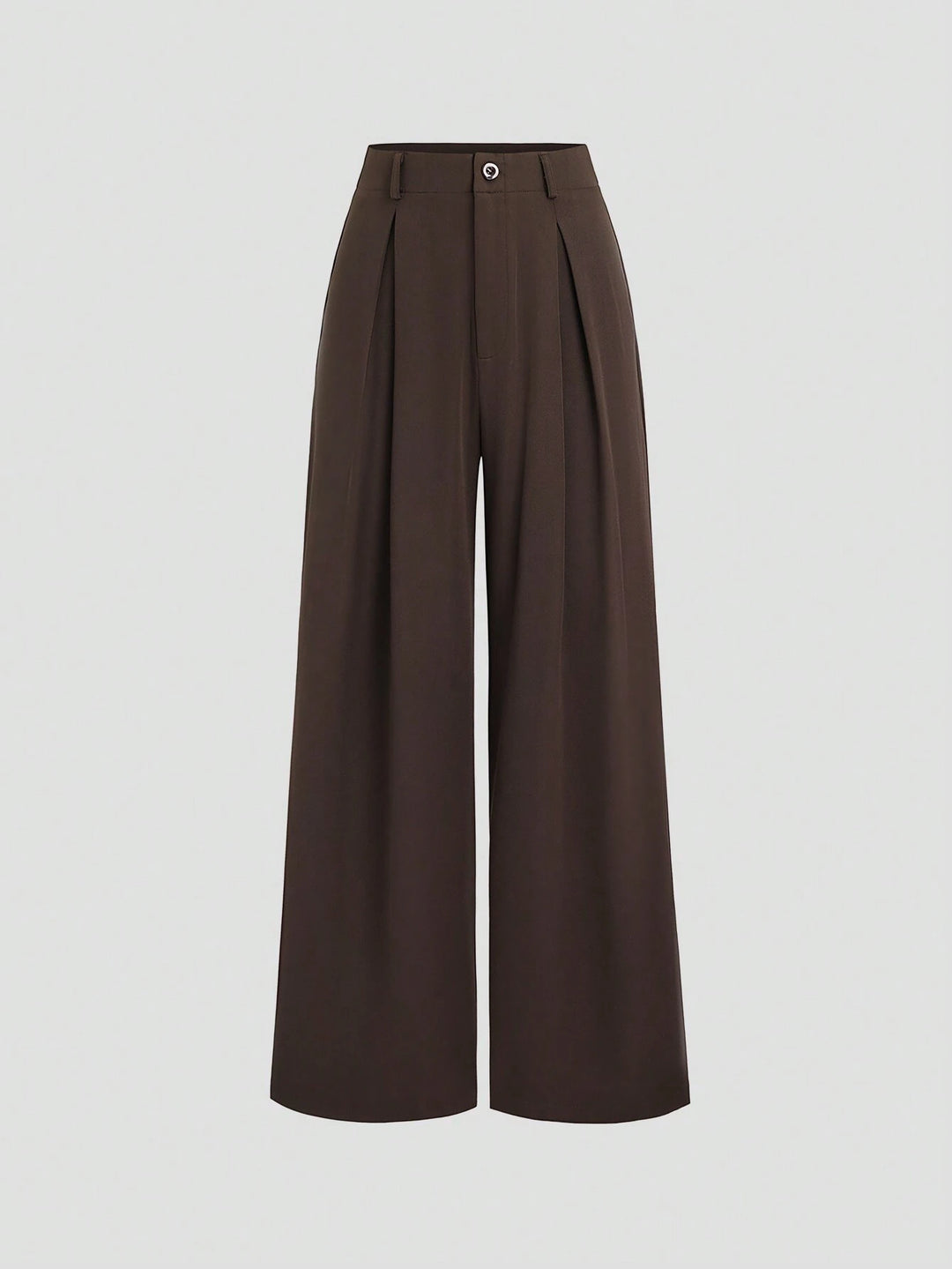 Pantaloni SHEIN, maro