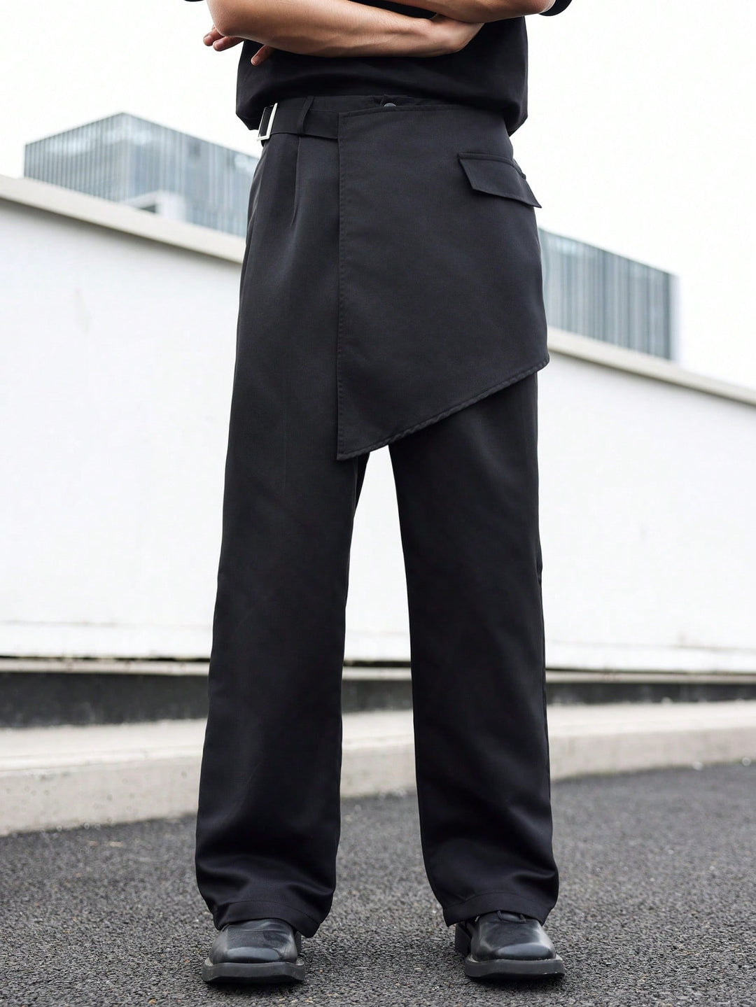 Pantalon SHEIN, negru