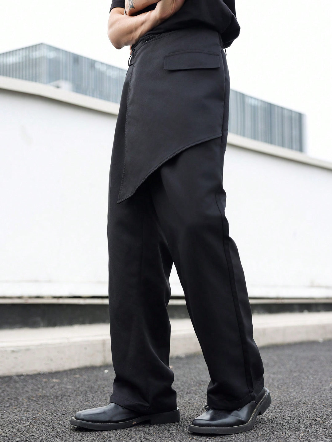 Pantalon SHEIN, negru