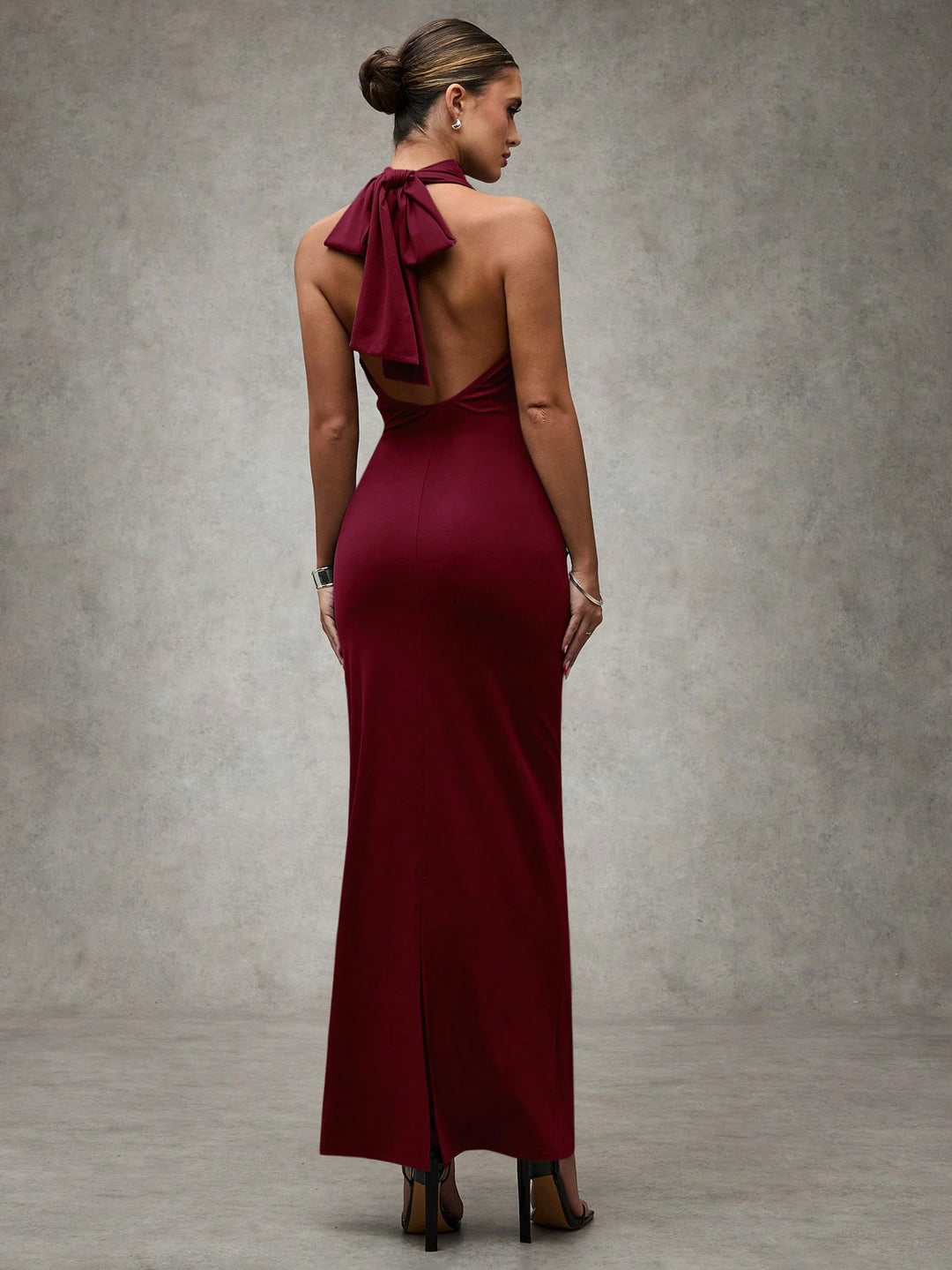 Rochie maxi SHEIN, vișiniu