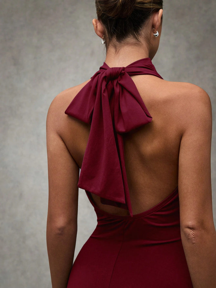 Rochie maxi SHEIN, vișiniu