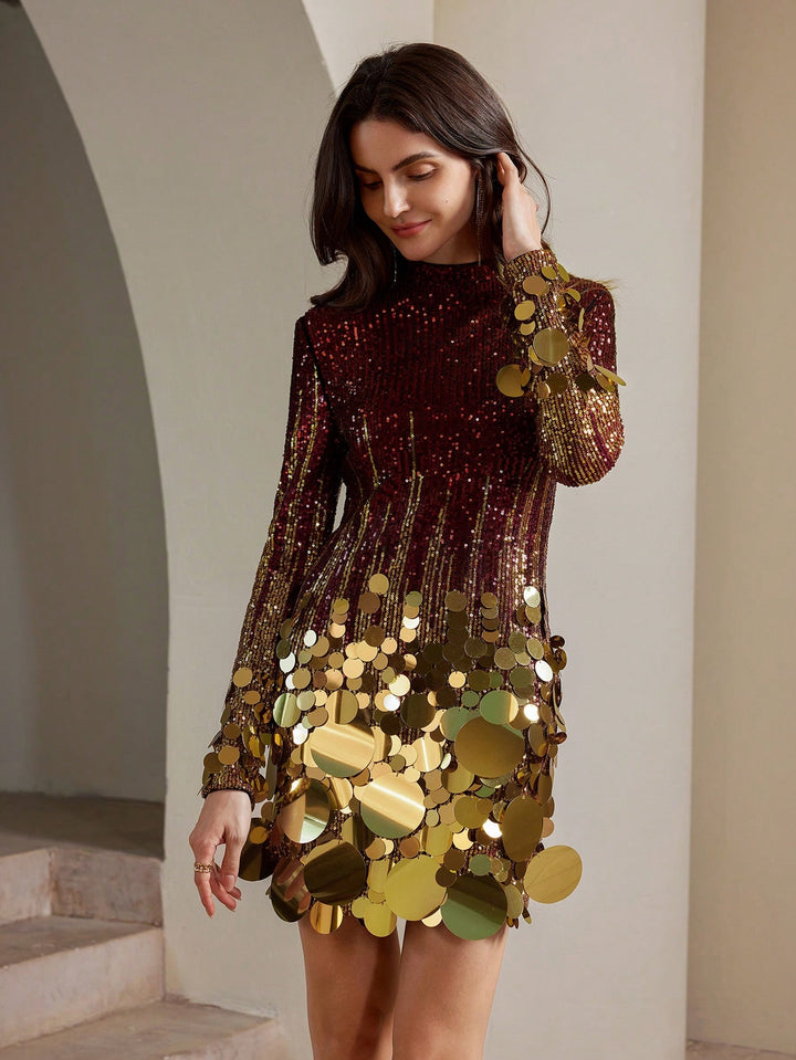 Rochie mini SHEIN, vișiniu
