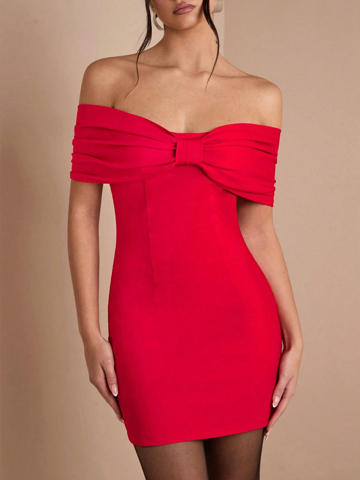 Rochie mini SHEIN, roșu