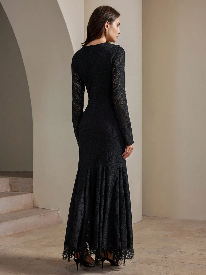 Rochie maxi SHEIN, negru