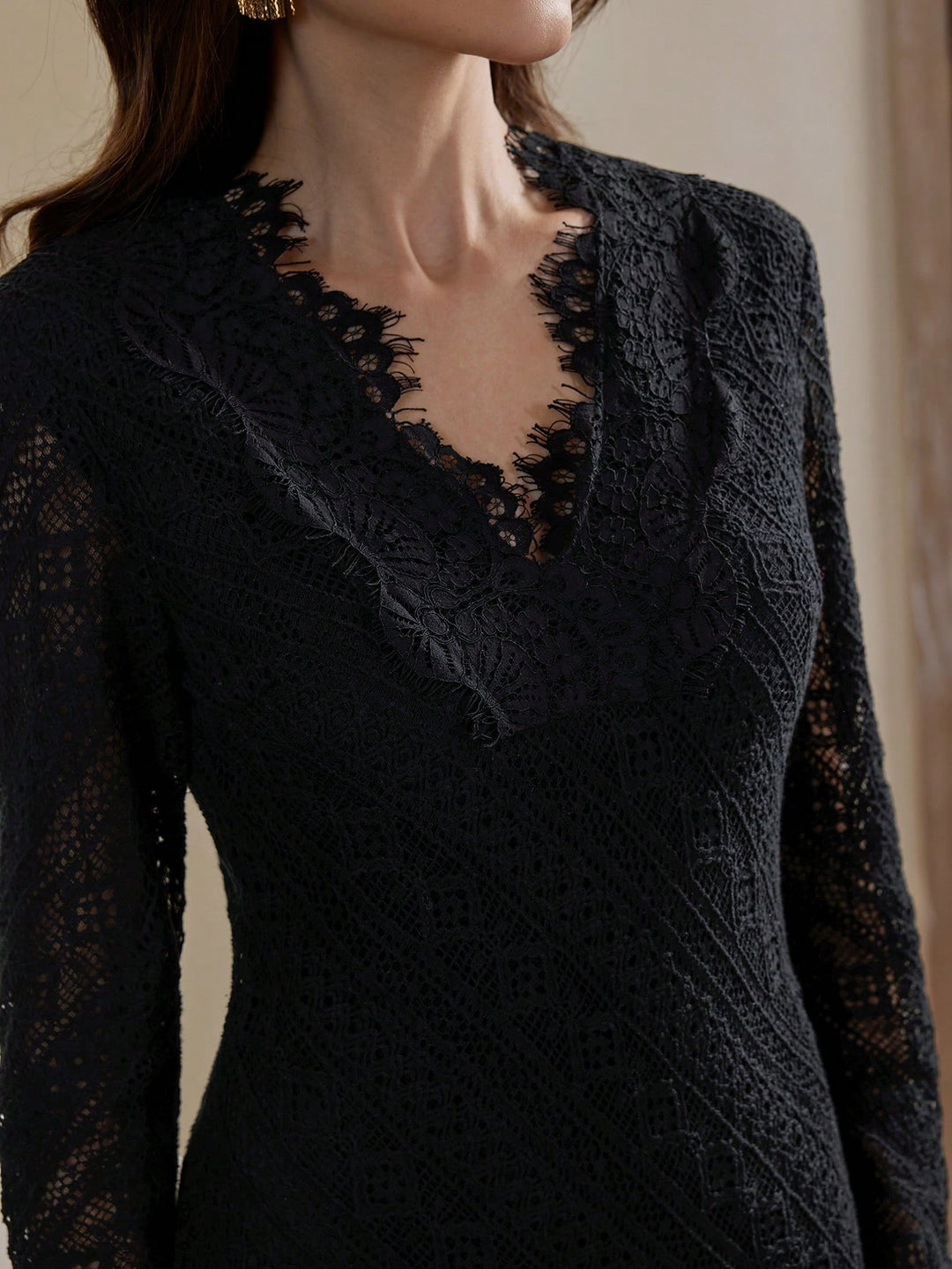 Rochie maxi SHEIN, negru