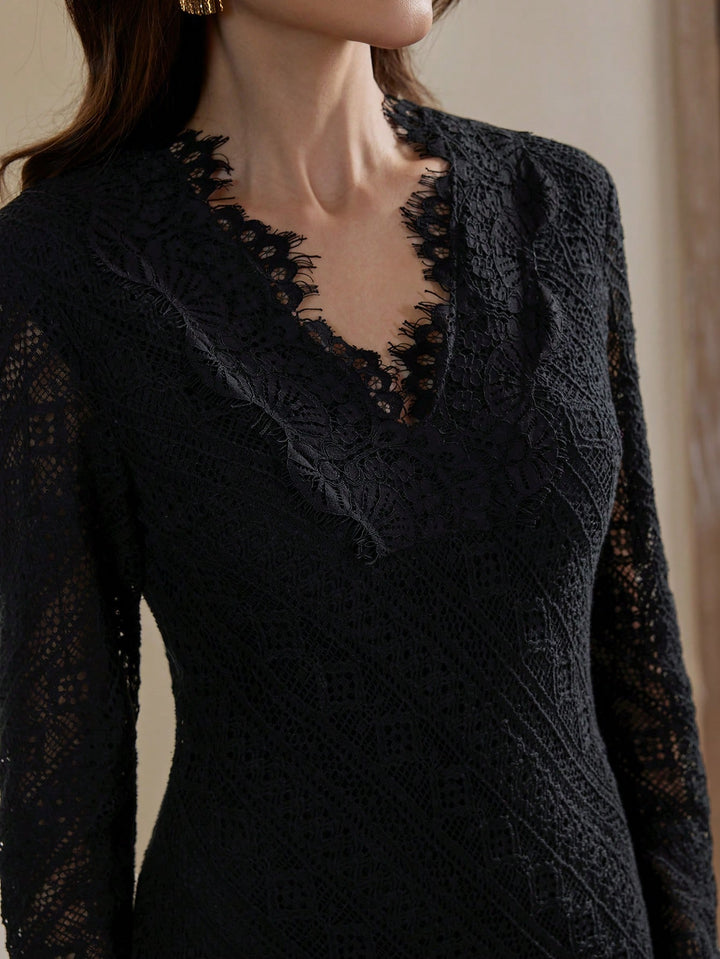 Rochie maxi SHEIN, negru