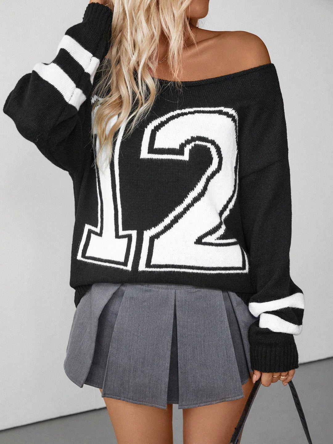 Pulover SHEIN, negru