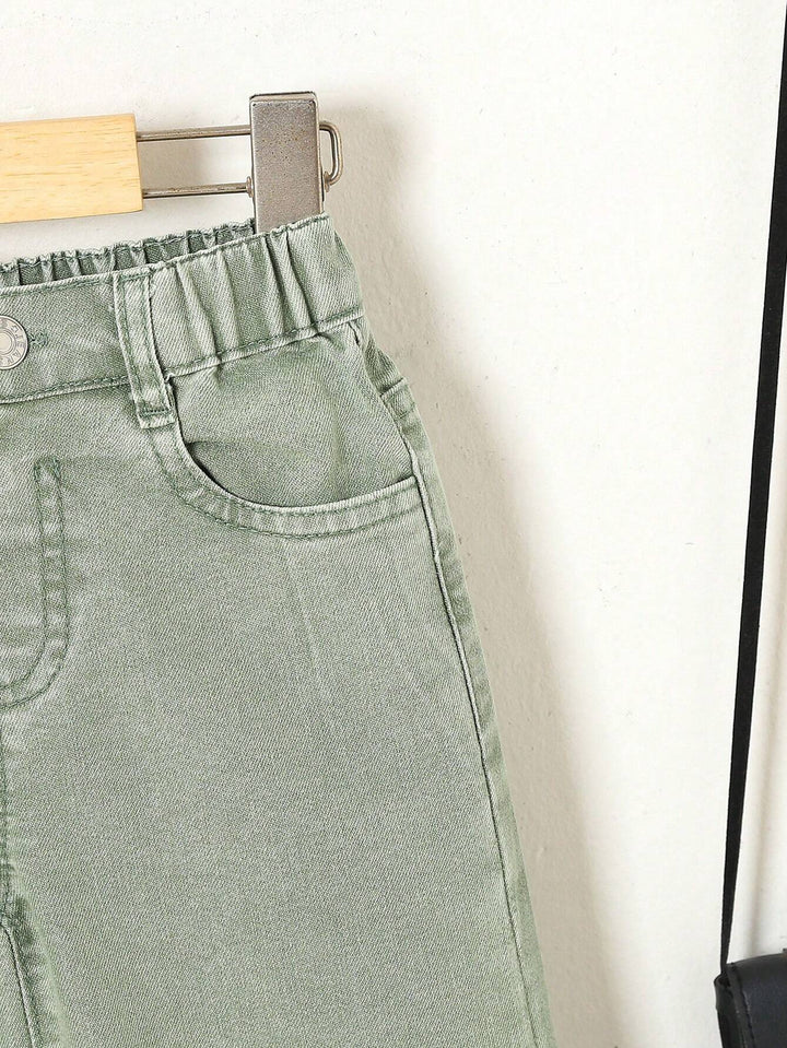Jeans SHEIN, verde