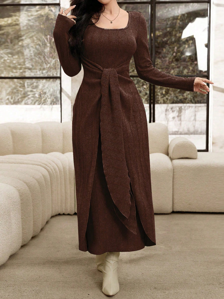 Rochie maxi Shein, maro