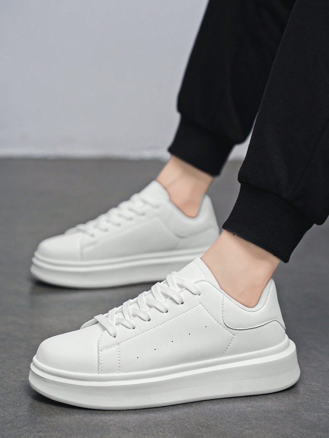 Pantofi sport SHEIN, alb