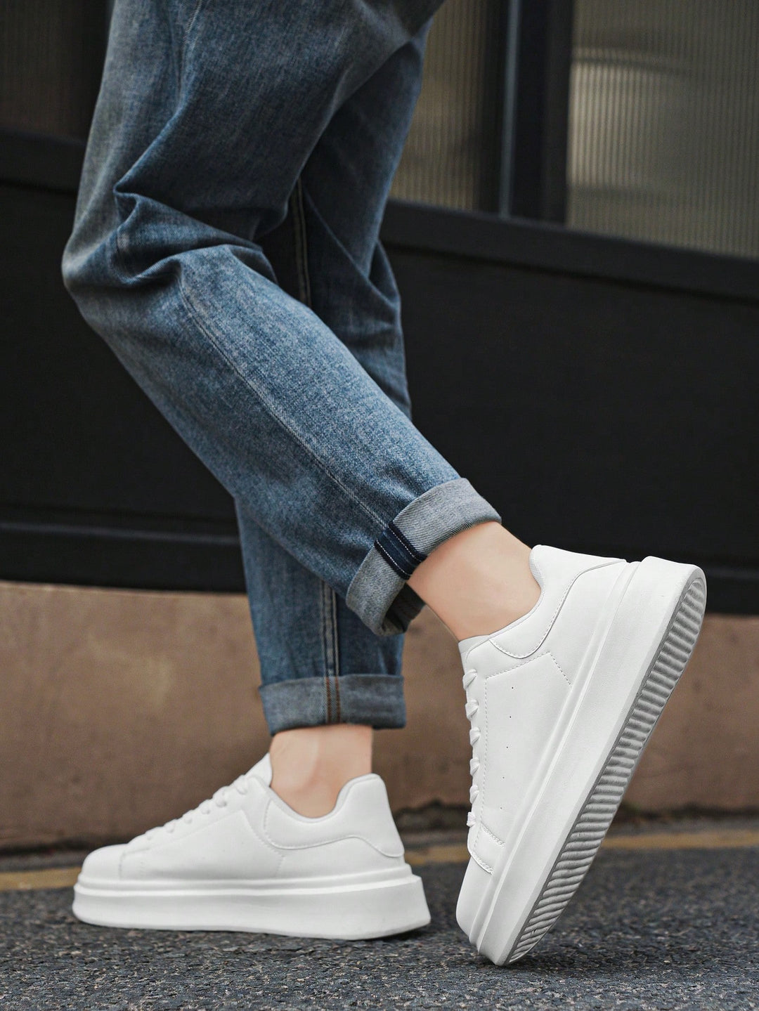 Pantofi sport SHEIN, alb
