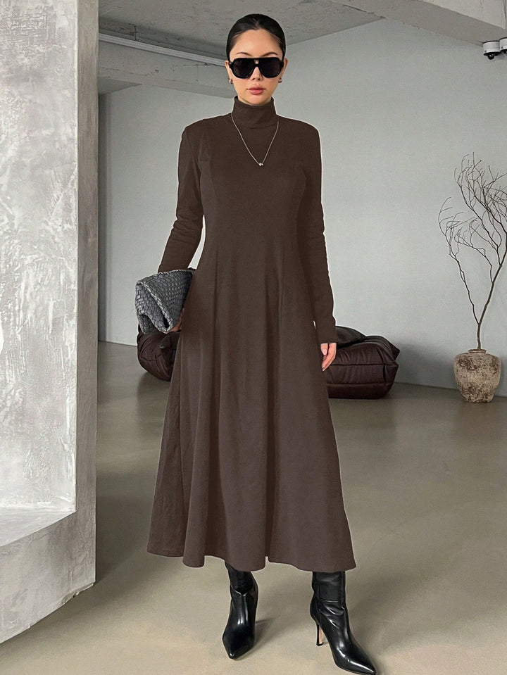 Rochie maxi SHEIN, maro