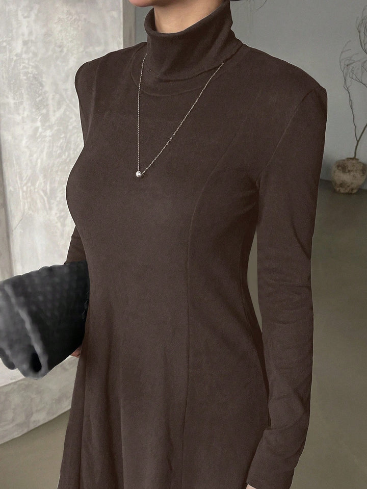 Rochie maxi SHEIN, maro