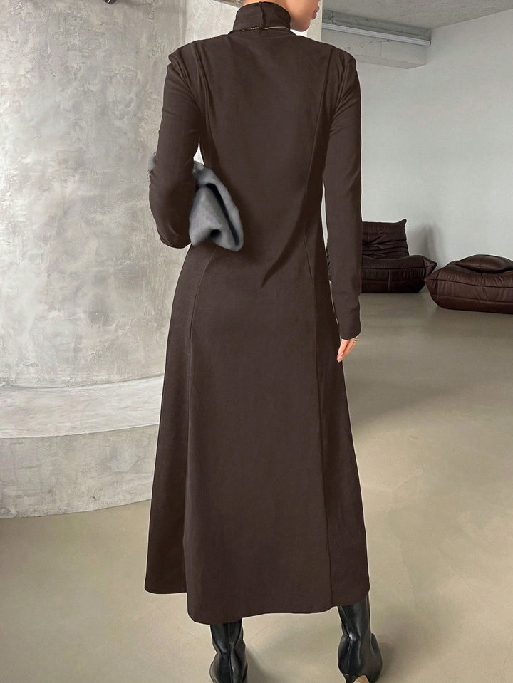 Rochie maxi SHEIN, maro