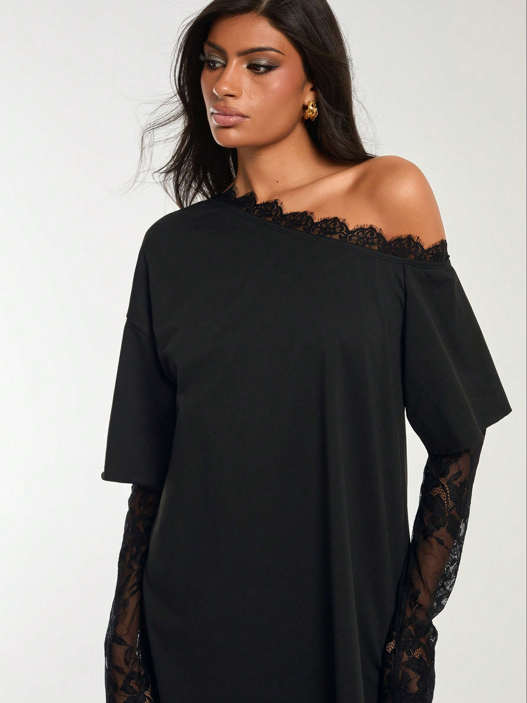 Rochie maxi SHEIN, negru