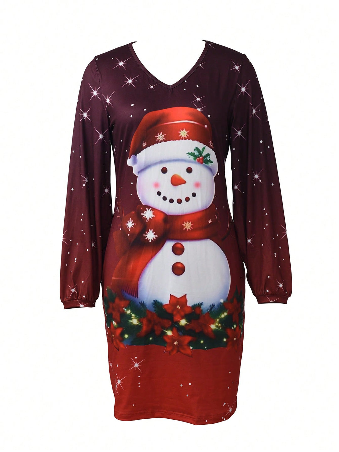 Rochie scurtă SHEIN, vișiniu