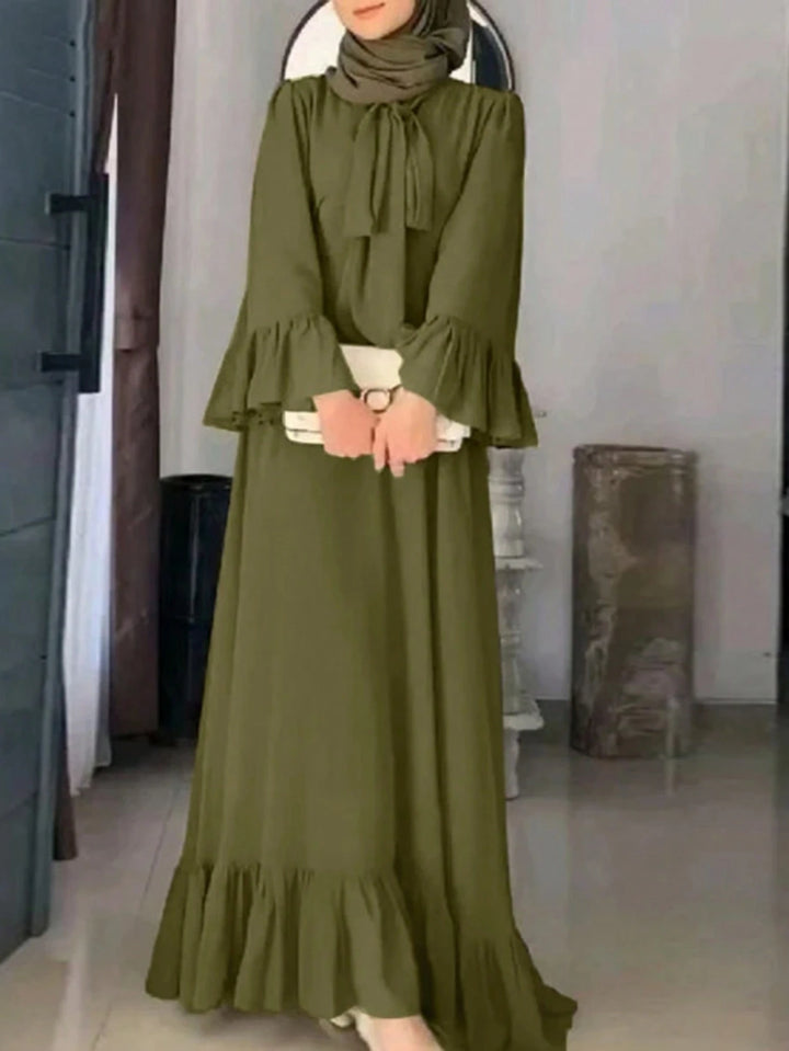 Rochie maxi SHEIN, verde