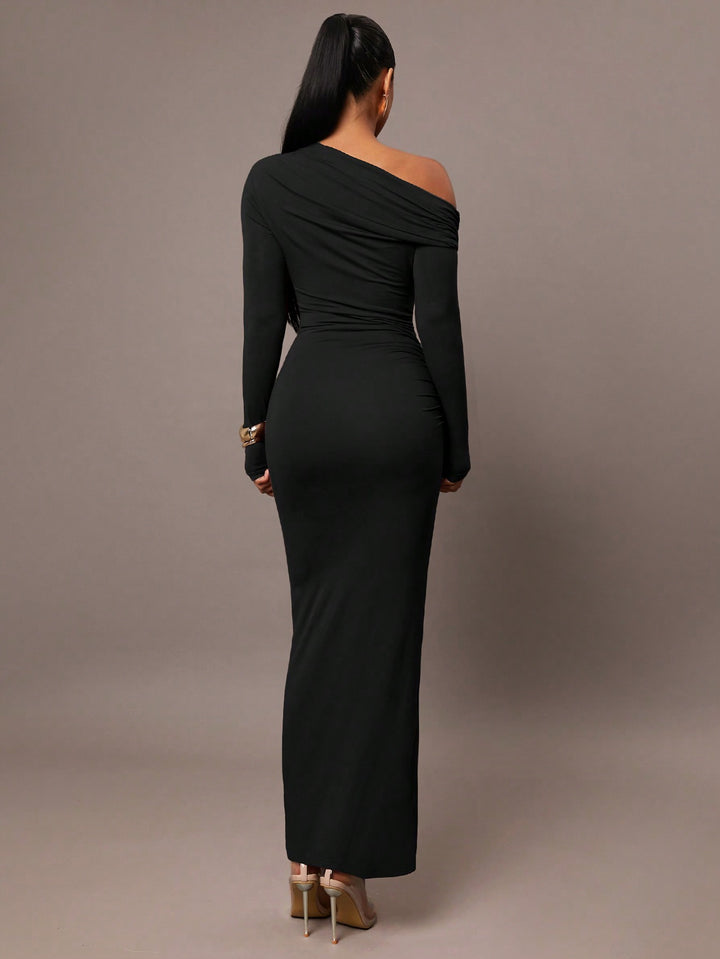 Rochie maxi SHEIN, negru