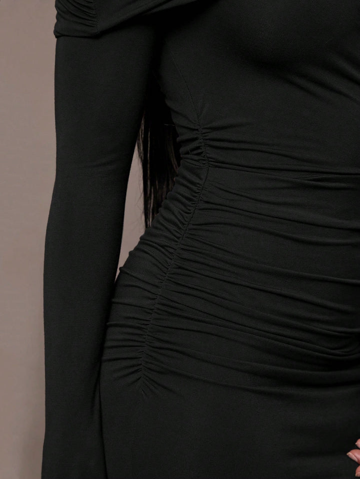 Rochie maxi SHEIN, negru
