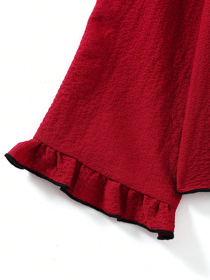 Pijama SHEIN, vișiniu
