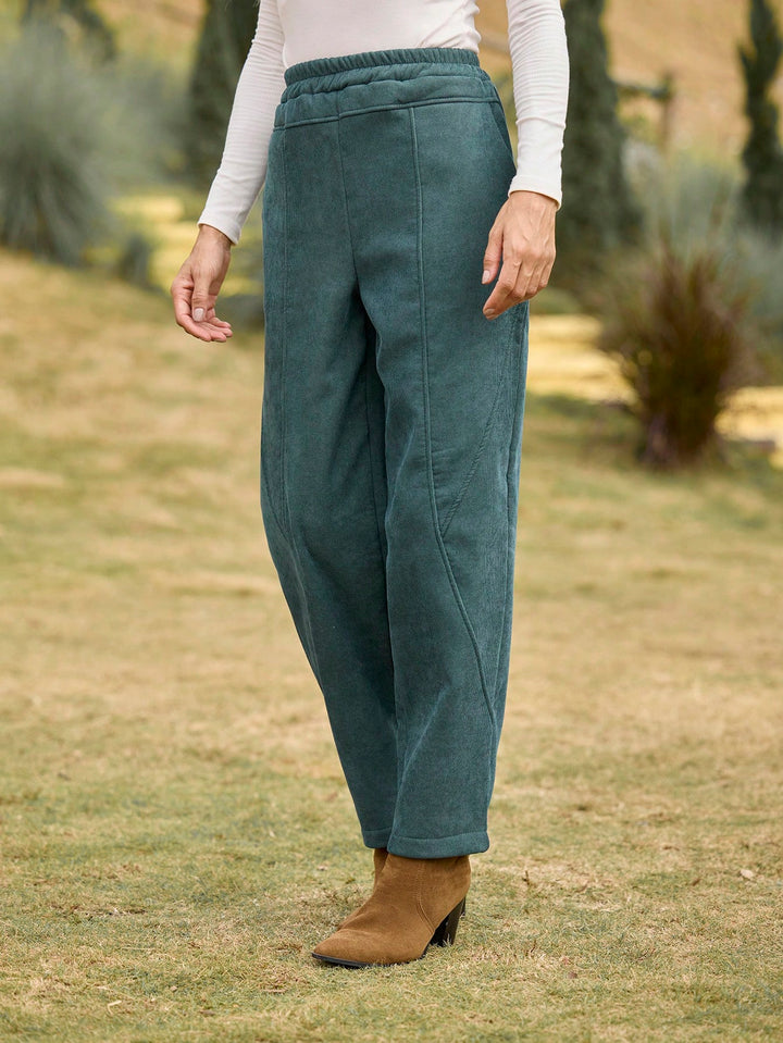 Pantaloni Shein, verde