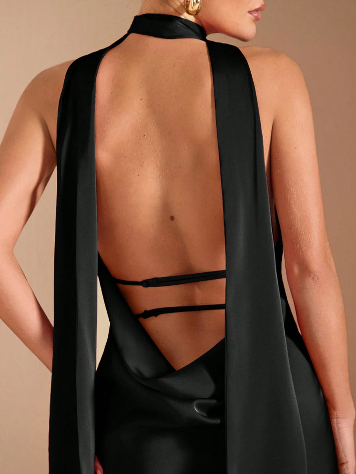 Rochie maxi SHEIN, negru