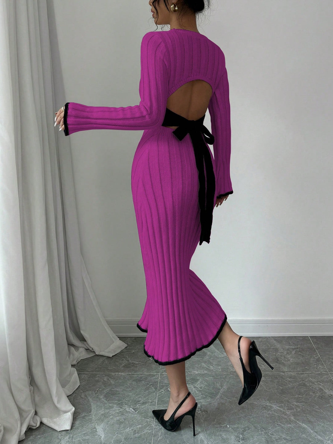 Rochie maxi SHEIN, mov