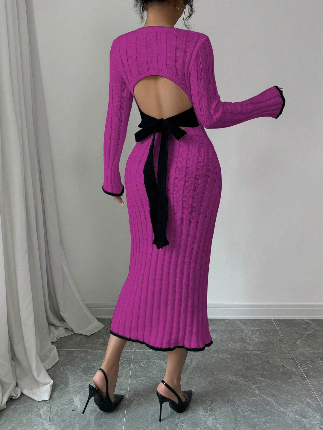 Rochie maxi SHEIN, mov