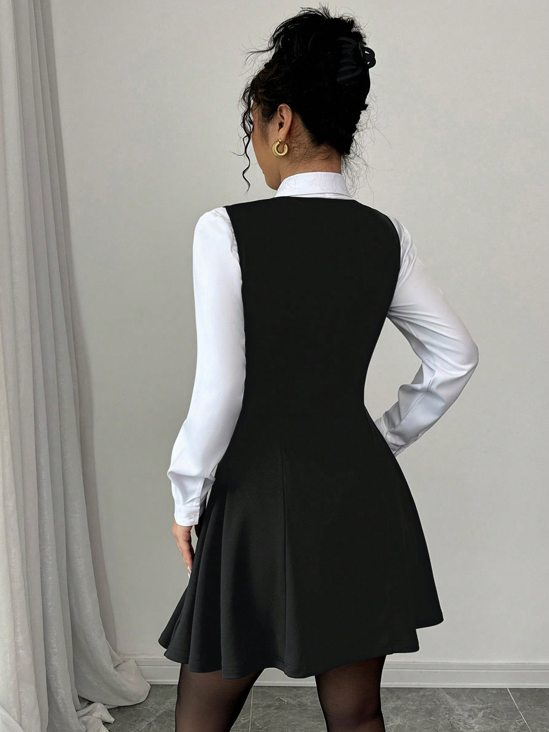 Rochie mini SHEIN, negru