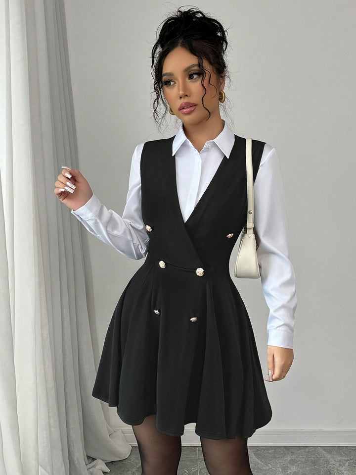 Rochie mini SHEIN, negru