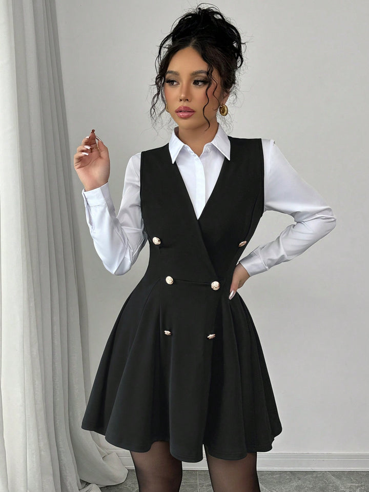 Rochie mini SHEIN, negru