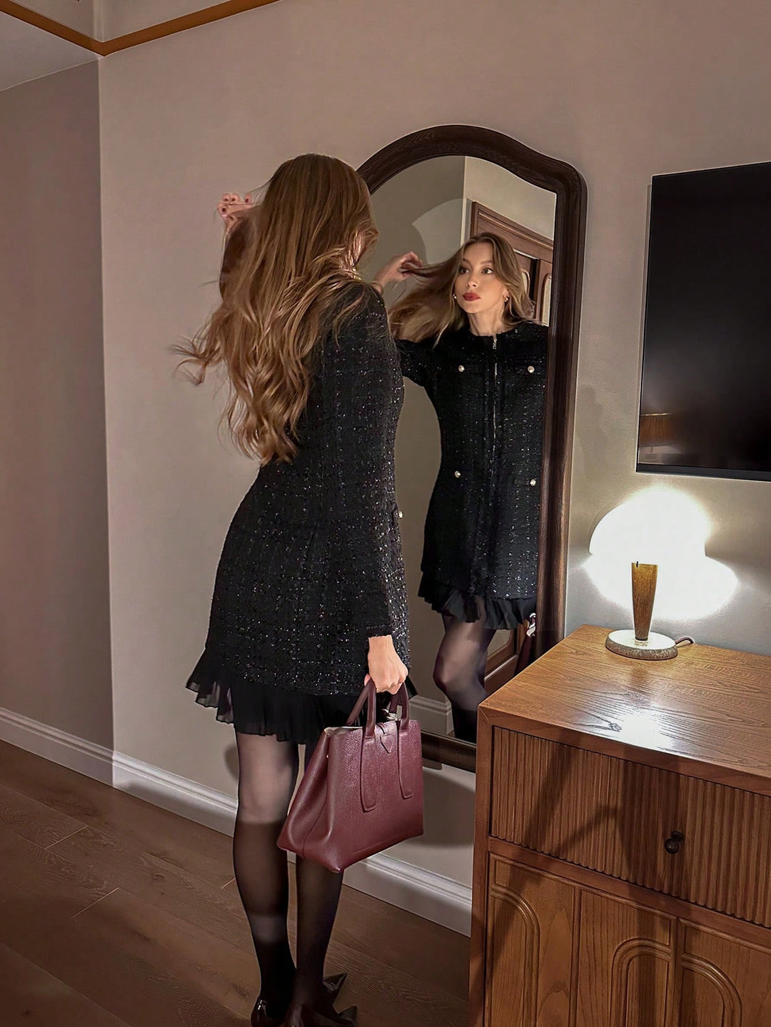 Rochie scurtă SHEIN, negru