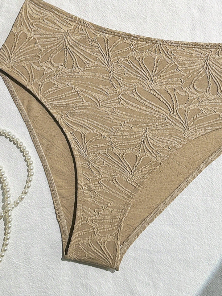 Costum de baie SHEIN, maro