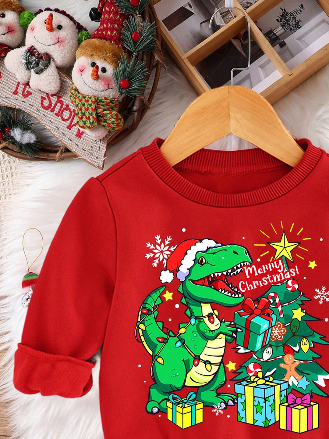 Hanorac SHEIN, roșu