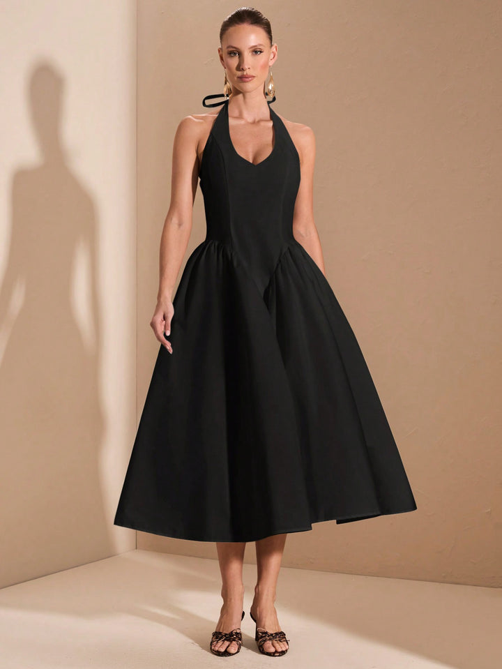 Rochie midi SHEIN, negru