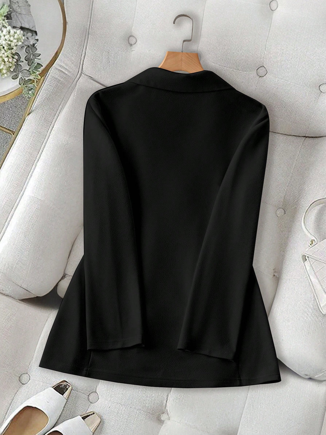 Sacou SHEIN, negru