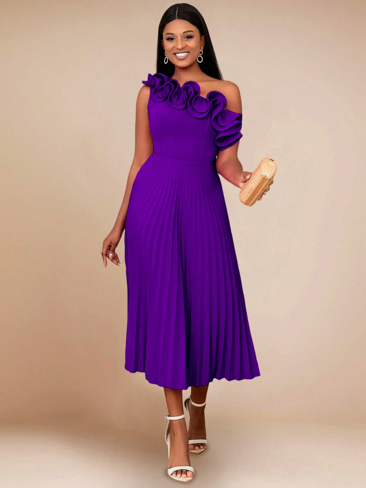 SHEIN midi ruha, lila