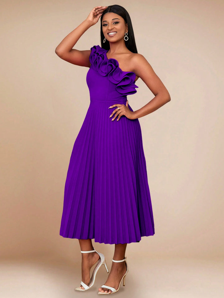 Rochie midi SHEIN, mov