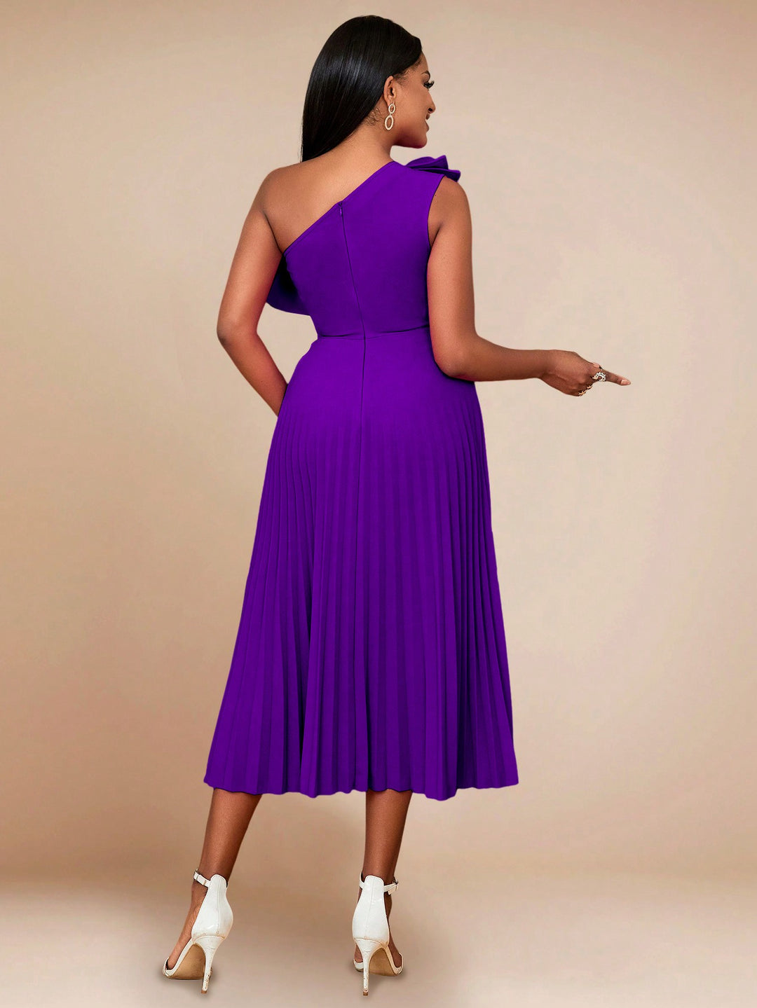 Rochie midi SHEIN, mov