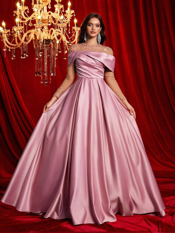 Rochie de ocazie SHEIN, roz