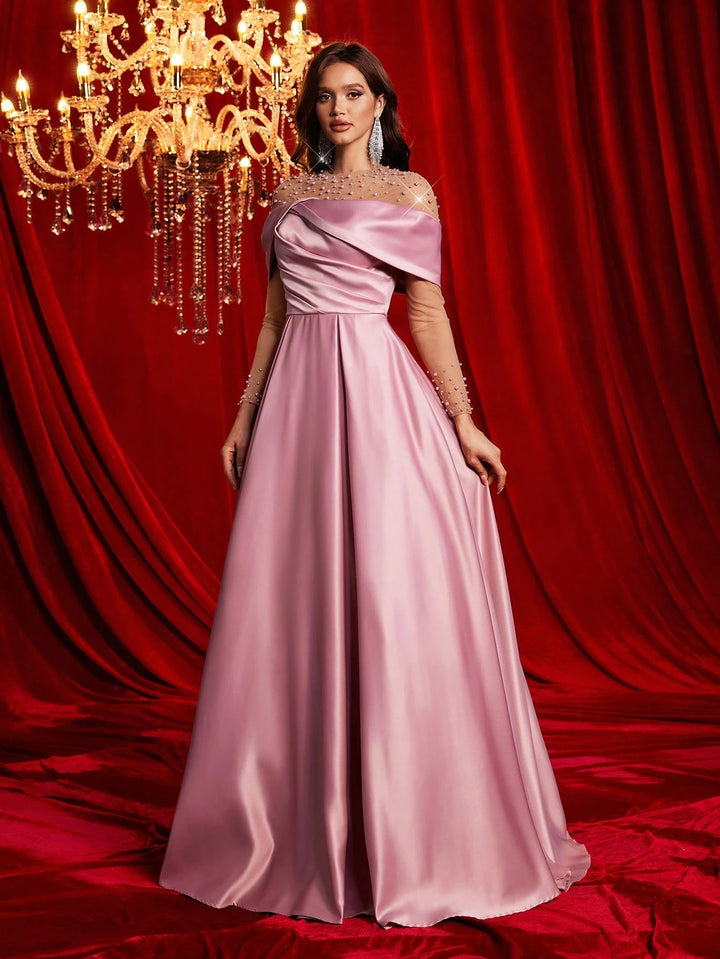 Rochie de ocazie SHEIN, roz