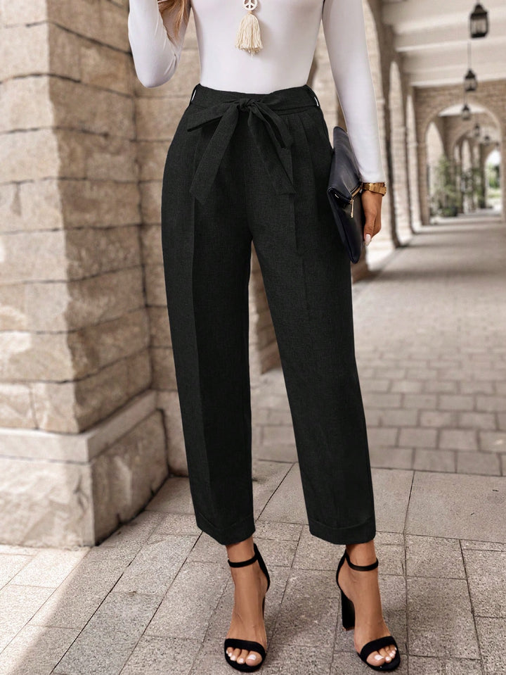 Pantalon SHEIN, negru