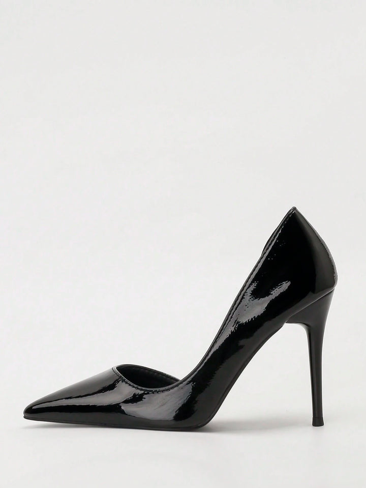 Pantofi cu toc SHEIN, negru