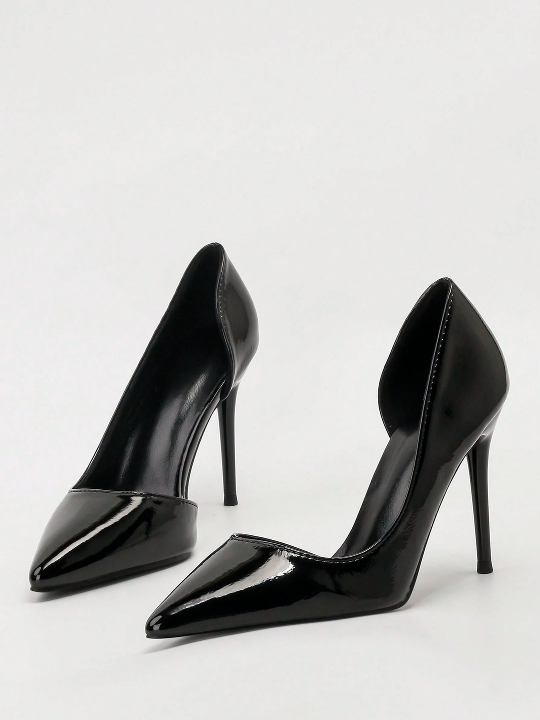 Pantofi cu toc SHEIN, negru