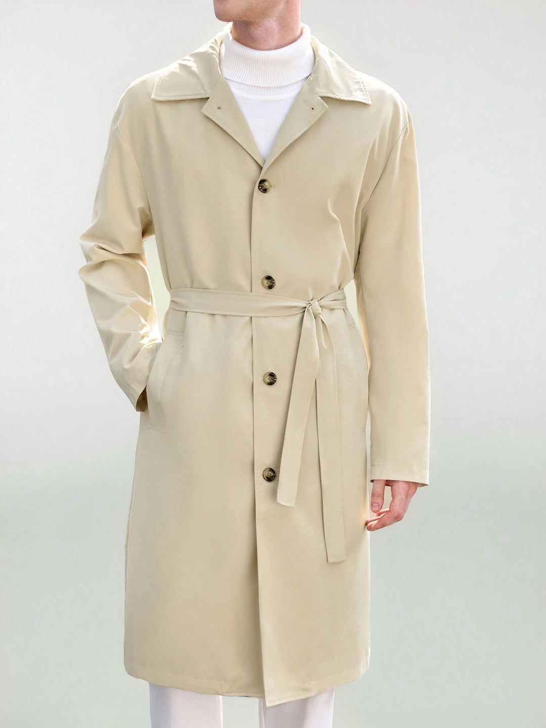 Trench SHEIN, krém