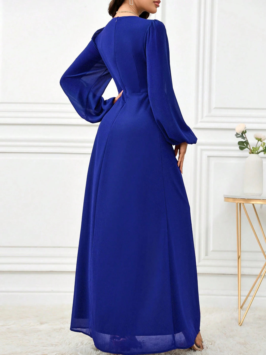 Rochie maxi Shein, albastru